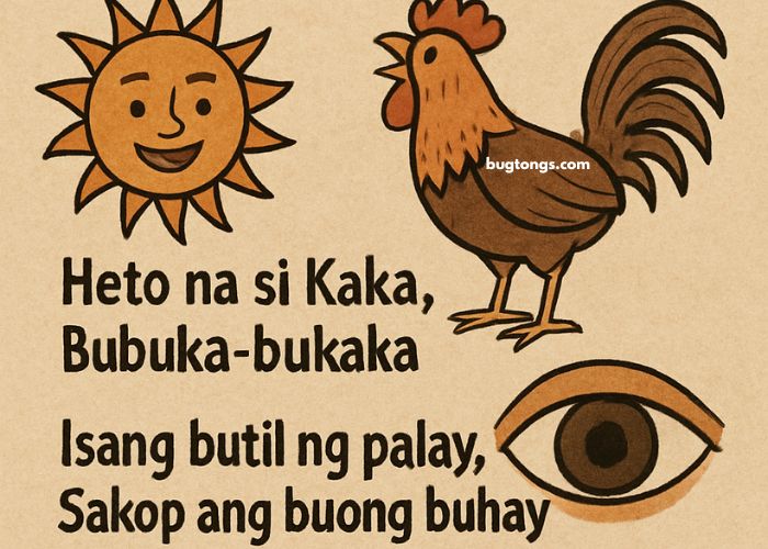 Tatlong Halimbawa Ng Bugtong